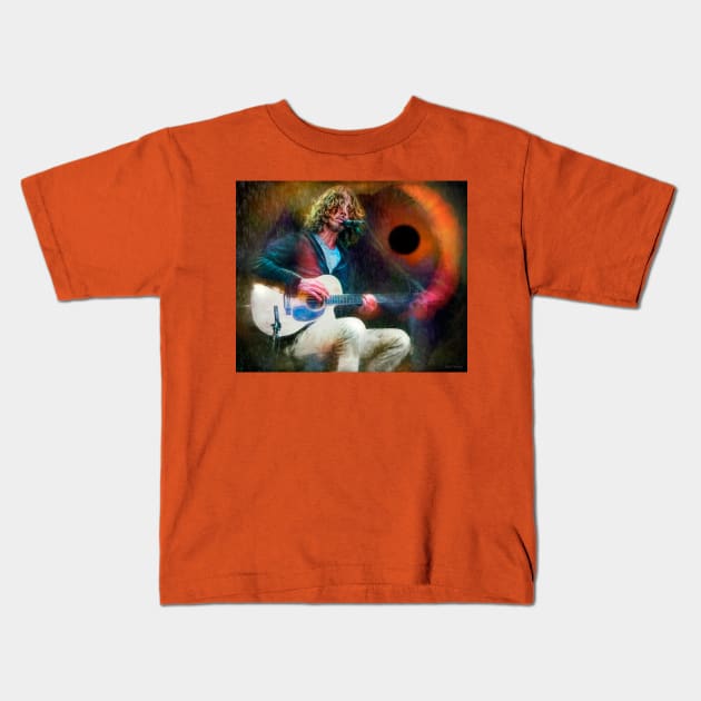 Chris Cornell Kids T-Shirt by IconsPopArt